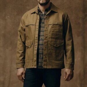 Filson Mens Tin Cloth Cruiser Jacket